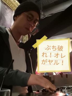 「TORNADO MART（トルネードマート）のアイテム（帽子）」を使った、H.S@yonoiさん（メンズ・176cm）の春コーディネート