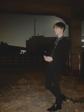 「GIVENCHY（ジバンシイ）のアイテム（ジャケット/アウター）」を使った、ruuuy19さん（メンズ・173cm）の冬コーディネート