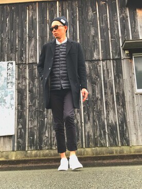 「MofM(manofmoods)（マンオブムーズ）のアイテム」を使った、ハイリさん（メンズ・177cm）の秋コーディネート