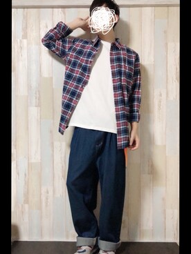 szさん（メンズ・174cm）の秋コーディネート