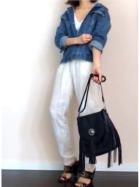 a___さん（レディース・155cm）の春コーディネート