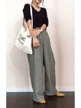 a___さん（レディース・155cm）の秋コーディネート