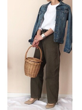 a___さん(レディース・155cm)の春コーディネート