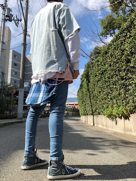 natsukiさん（メンズ・187cm）の冬コーディネート