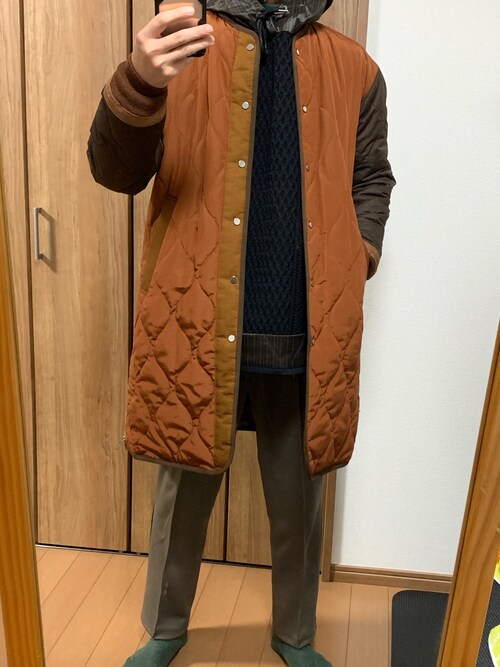 UNITED TOKYO シンサレートクレイジーキルトコート