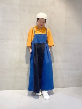 「FRAPBOIS（フラボア）のアイテム」を使った、azuさん（レディース・153cm）の夏コーディネート