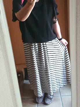 「salus（サルース）のアイテム」を使った、☺︎haru★さん（レディース・153cm）の夏コーディネート