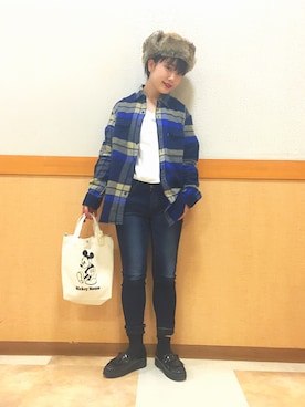 もりこ。さん（レディース・158cm）の冬コーディネート