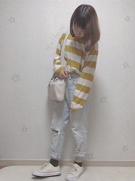 「ZOZOTOWN×DOG（ゾゾタウン　ドッグ）のアイテム」を使った、ほっちゃんさん（レディース・149cm）の秋コーディネート