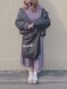 「平成最後のWEARISTAセンバツ」｜「アイテム（バレエシューズ）」を使った、ほっちゃんさん（レディース・149cm）の春コーディネート