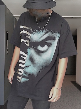 「AFTERBASE（アフターベース）のアイテム（帽子）」を使った、颯さん（メンズ・172cm）の秋コーディネート