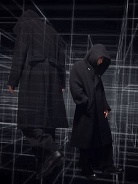 「Yohji Yamamoto（ヨウジヤマモト）のアイテム（その他アウター）」を使った、Kentさん（レディース・154cm）の秋コーディネート