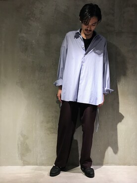 「bukht」｜WARE-mo-KOU_aokiさん（メンズ・177cm）の春コーディネート