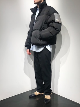 「Sans limite（サンリミット）のアイテム」を使った、WARE-mo-KOU_aokiさん（メンズ・177cm）の秋コーディネート