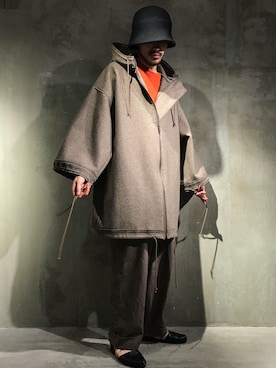 「toogood（トゥーグッド）のアイテム」を使った、WARE-mo-KOU_aokiさん（メンズ・177cm）の秋コーディネート