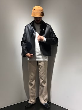 「CLASS（クラス）のアイテム（ジャケット/アウター）」を使った、WARE-mo-KOU_aokiさん（メンズ・177cm）の秋コーディネート