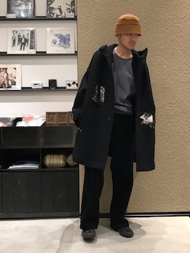 「SHINYAKOZUKA（シンヤコヅカ）のアイテム（ジャケット/アウター）」を使った、WARE-mo-KOU_aokiさん（メンズ・177cm）の秋コーディネート