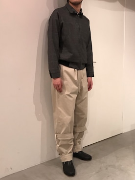 「CLASS（クラス）のアイテム（ジャケット/アウター）」を使った、WARE-mo-KOU_aokiさん（メンズ・177cm）の冬コーディネート