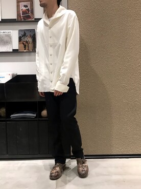 「Wales Bonner」｜WARE-mo-KOU_aokiさん（メンズ・177cm）の冬コーディネート