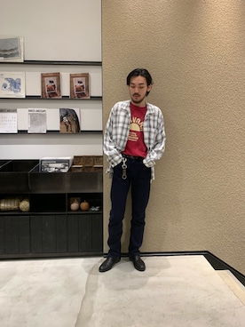 「平成最後のWEARISTAセンバツ」｜WARE-mo-KOU_aokiさん（メンズ・177cm）の春コーディネート