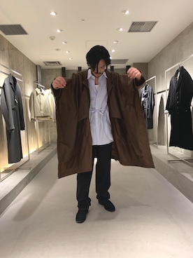「blohm」｜「アイテム（ジャケット/アウター）」を使った、WARE-mo-KOU_aokiさん（メンズ・178cm）の夏コーディネート