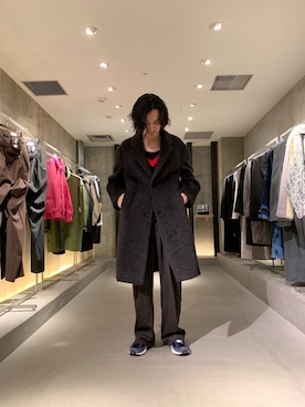 「LEMAIRE（ルメール）のアイテム（ジャケット/アウター）」を使った、WARE-mo-KOU_aokiさん（メンズ・178cm）の秋コーディネート