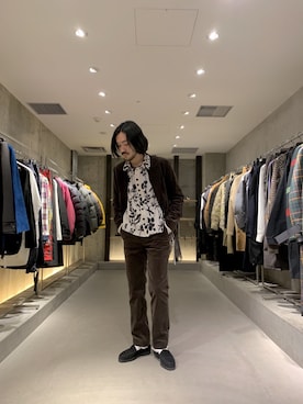 「blohm」｜「アイテム（ジャケット/アウター）」を使った、WARE-mo-KOU_aokiさん（メンズ・178cm）の冬コーディネート