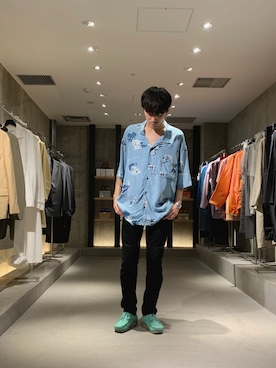 「POTER CLASIC」｜WARE-mo-KOU_aokiさん（メンズ・178cm）の夏コーディネート