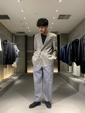 「CLASS（クラス）のアイテム」を使った、WARE-mo-KOU_aokiさん（メンズ・178cm）の秋コーディネート