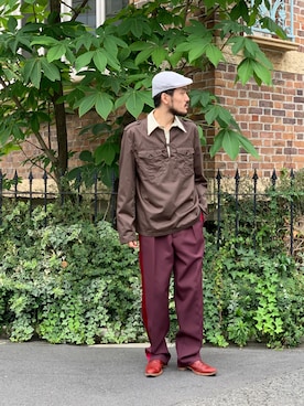 「Wales Bonner」｜WARE-mo-KOU_aokiさん（メンズ・178cm）の夏コーディネート