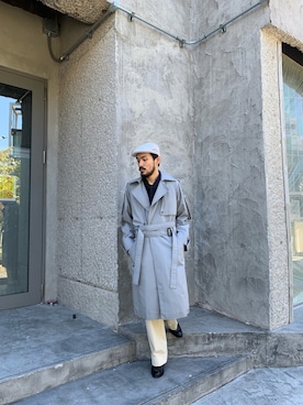「DRIES VAN NOTEN（ドリスヴァンノッテン）のアイテム（トップス）」を使った、WARE-mo-KOU_aokiさん（メンズ・178cm）の秋コーディネート