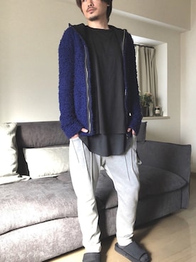 「bajra（バジュラ）のアイテム」を使った、fuKさん（メンズ・175cm）の春コーディネート