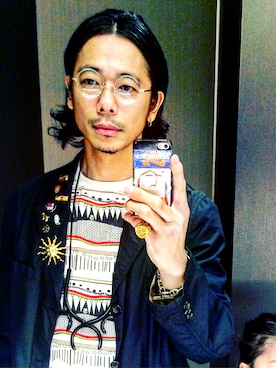 「stussy」｜「アイテム（ジャケット/アウター）」を使った、まーくんさん（メンズ・181cm）の春コーディネート