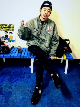 まーくんさん（メンズ・181cm）の冬コーディネート