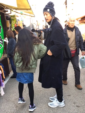 「WhoWhat（フーワット）のアイテム（ジャケット/アウター）」を使った、まーくんさん（メンズ・181cm）の冬コーディネート