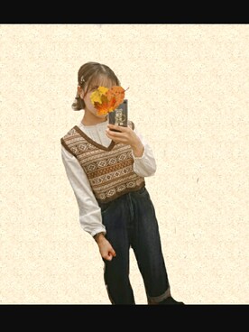 ekoeko0106さん（レディース・154cm）の秋コーディネート