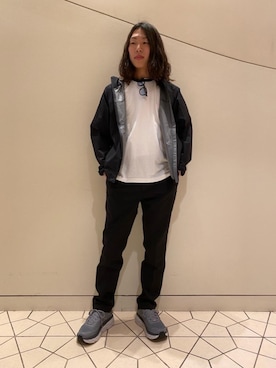 「RECOMMEND  ITEM STYLING」｜「アイテム（ナイロンジャケット）」を使った、福士 達也さん（メンズ・174cm）の春コーディネート