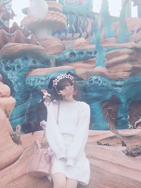「101匹わんちゃん」｜「アイテム（ショルダーバッグ）」を使った、☁こっとん☁️さん（レディース・155cm）の冬コーディネート
