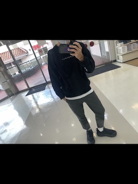 「THE NORTH FACE（ザノースフェイス）のアイテム（キーケース/キーアクセサリー）」を使った、たくさん（メンズ・170cm）の秋コーディネート