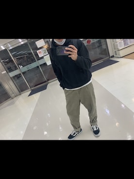「THE NORTH FACE（ザノースフェイス）のアイテム（キーケース/キーアクセサリー）」を使った、たくさん（メンズ・170cm）の冬コーディネート