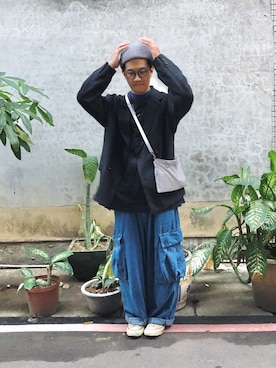 「西裝外套」｜YaYakai さん（メンズ・173cm）の秋コーディネート