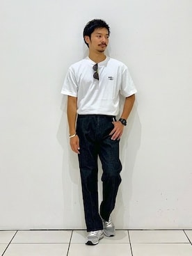 「G-SHOCK」｜「アイテム（腕時計）」を使った、大雅さん（メンズ・170cm）の夏コーディネート