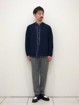 「アイテム（その他シューズ）」を使った、大雅さん（メンズ・170cm）の冬コーディネート