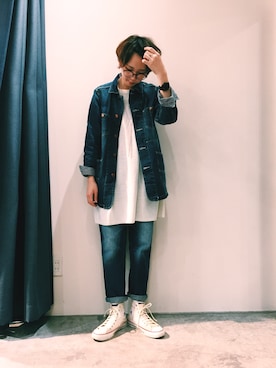 「アイテム（ワンピース/ドレス）」を使った、ｶﾝﾅさん（レディース・167cm）の冬コーディネート