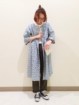 「CUBE SUGAR（キューブシュガー）のアイテム（ワンピース/ドレス）」を使った、ｶﾝﾅさん（レディース・167cm）の春コーディネート