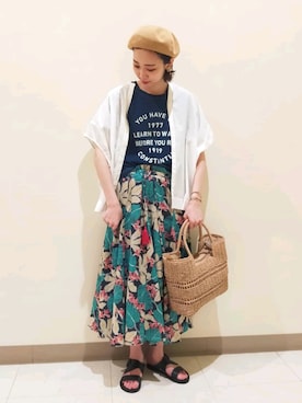 「フォローミー」｜ｶﾝﾅさん（レディース・167cm）の春コーディネート