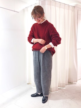 chisatoさん(レディース・165cm)の冬コーディネート