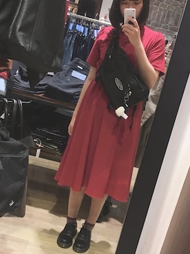 「レベッカブティック」｜℡あまみやあいさん（レディース・169cm）の春コーディネート