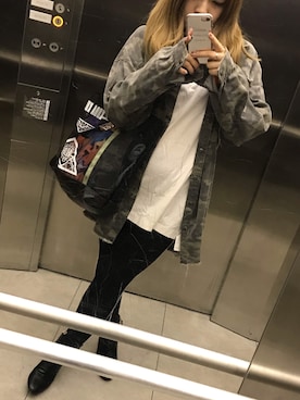 「EGOIST（エゴイスト）のアイテム（レッグウェア）」を使った、さーさんさん（レディース・155cm）の秋コーディネート