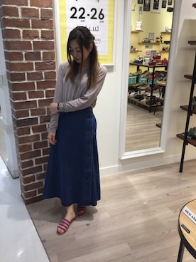 WAららぽーとエキスポシティ店さん(レディース・160cm)の春コーディネート